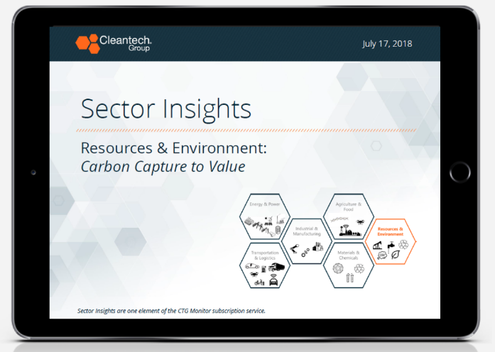 Cleantech research on sector agriculture, energy, chemicals, recycling and mobility